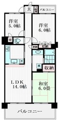 ベイマークスクエアプラザコートの物件間取画像